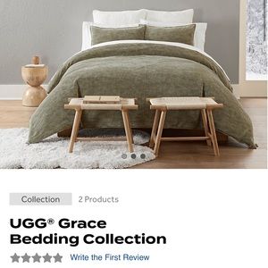 Ugg Full/Queen Duvet Set - Burnt Olive